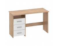 Univerzálny PC stolík Laristote New L/P - dub sonoma / biela