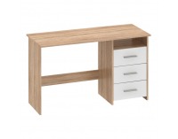 Univerzálny PC stolík Laristote New L/P - dub sonoma / biela