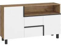 Obývacia izba Lars - craft zlatý / biela