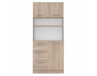 Trojdverový kredenc Laset New - dub sonoma