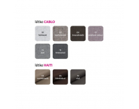 Rozkladacia pohovka s úložným priestorom Laurel P - svetlomodrá