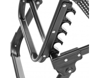 Záhradné lehátko Lauria - čierna