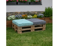 Vankúš na paletové sedenie Legno - tmavosivá