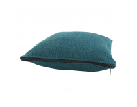 Leňoška s taburetkou Duran L - modrá