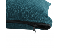 Leňoška s taburetkou Duran P - modrá