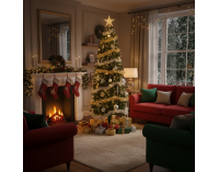 Vianočný stromček s kovovým stojanom Lesy 180 cm - zelená