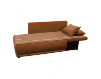 Rozkladacia pohovka s úložným priestorom Liami P - terakota