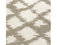 Koberec Libar 67x120 cm - krémová / biela