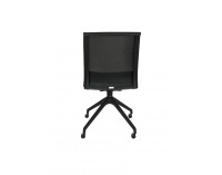 Konferenčná stolička Libon Cross Roll BS - modrá / čierna