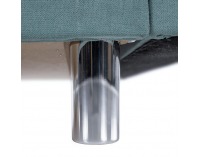 Rozkladacia pohovka s úložným priestorom Lilana - mentolová