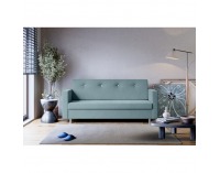 Rozkladacia pohovka s úložným priestorom Lilana - mentolová