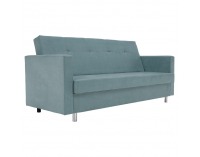 Rozkladacia pohovka s úložným priestorom Lilana - mentolová