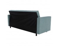 Rozkladacia pohovka s úložným priestorom Lilana - mentolová