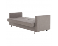 Rozkladacia pohovka s úložným priestorom Lilana - sivobéžová (taupe)