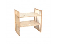 Detská rastúca postieľka s matracom 7v1 Lili - prírodná