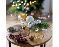 Pohár na vodu (6 ks) Lilo Typ 5 360 ml - svetlohnedá dymová