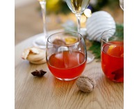 Pohár na vodu (6 ks) Lilo Typ 5 360 ml - svetlohnedá dymová