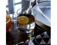 Pohár na vodu (6 ks) Lilo Typ 5 360 ml - svetlohnedá dymová