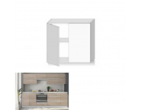 Horná kuchynská skrinka Line G80 - dub sonoma / biela