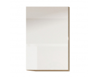 Horná kuchynská skrinka Line White G30 - biely vysoký lesk / dub sonoma