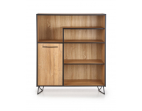 Regál Lockheed KM2 - dub grandson / čierna