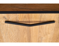 Regál Lockheed KM2 - dub grandson / čierna