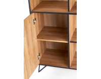 Regál Lockheed KM2 - dub grandson / čierna