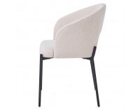 Jedálenská stolička Lonka - béžová / čierna
