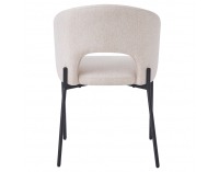 Jedálenská stolička Lonka - béžová / čierna