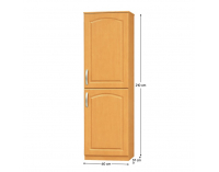 Potravinová skriňa Lora MDF New S60LO P - jelša
