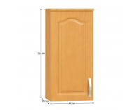 Horná kuchynská skrinka Lora MDF New W40/735 L - jelša