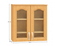 Horná kuchynská skrinka Lora MDF New W80S - jelša