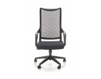 Kancelárska stolička s podrúčkami Loreto - čierna