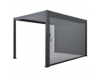 Záhradná zástena pre bioklimatickú pergolu Lova - antracit