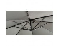 Záhradný slnečník Lukan - sivá