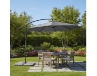 Záhradný slnečník Lukan - sivá