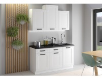 Horná kuchynská skrinka Lula 50 G-90 1F - biela