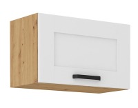 Horná kuchynská skrinka Lula 60 GU-36 1F - biela / dub artisan