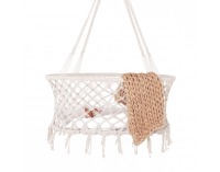 Závesná kolíska Lulabi - biela