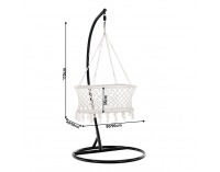 Závesná kolíska Lulabi - biela