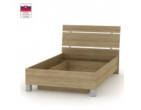 Posteľový rám s úložným priestorom Luna 120 120x200 cm - dub riviera