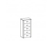 Komoda Luna LU-KSZ - wenge