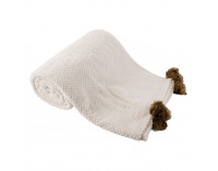 Plyšová deka Lusen 150x200 cm - smotanová