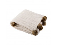 Plyšová deka Lusen 150x200 cm - smotanová