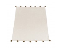 Plyšová deka Lusen 150x200 cm - smotanová