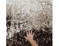 Koberec Lynton 67x120 cm - krémová / hnedá