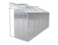 Záhradný skleník k stene Mabon Typ 4 374x122x199 cm - priehľadná