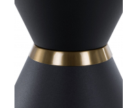 Konferenčný stolík (2 ks) Mabuz - biely mramor / čierna