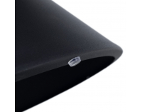 Konferenčný stolík (2 ks) Mabuz - biely mramor / čierna