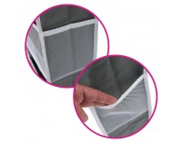 Závesný organizér na dvere Madon - sivá